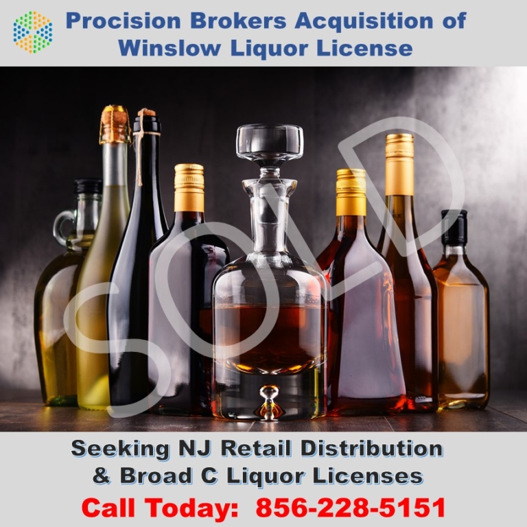 NJ Liquor License Sold Additional LL Requirements Procision